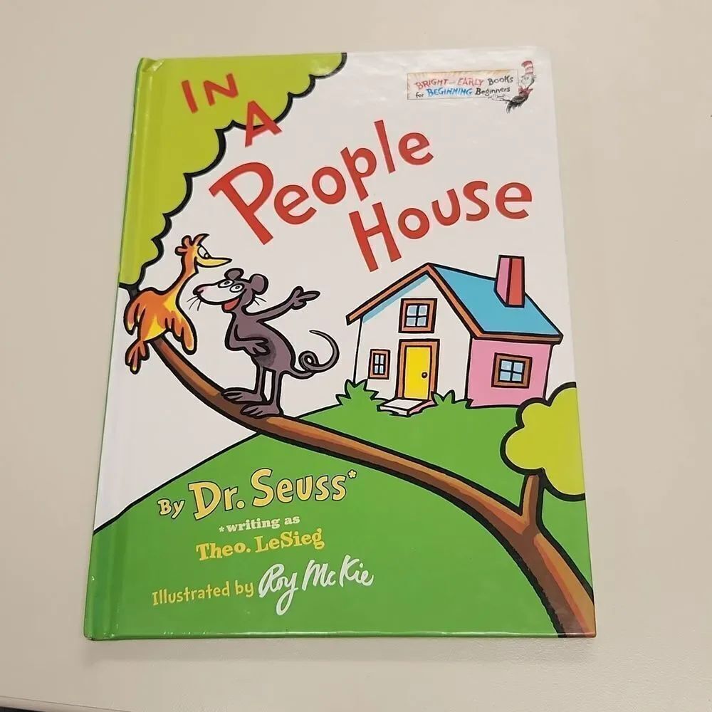 Dr. Seuss In A People House 2000 Book